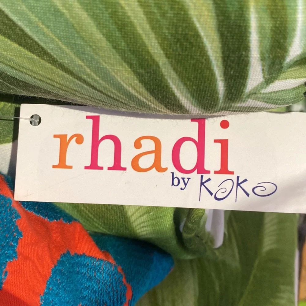 Rhadi by KOKO Totem Embroidered Pillow 15”x 27”